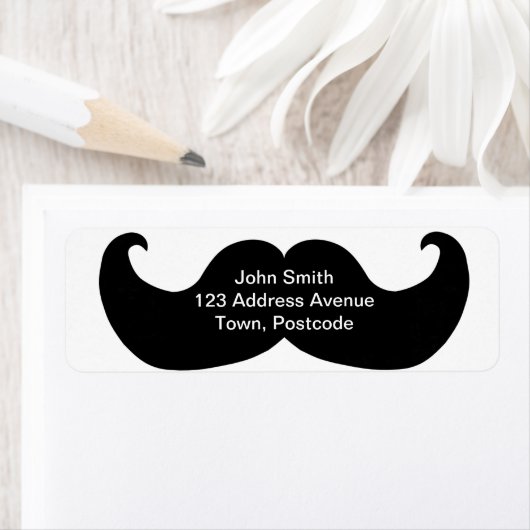 黒い口髭 ラベル (インサイチュ)