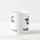 黒い召喚のWeedalua コーヒーマグカップ (中央)