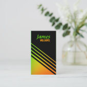 黒い名刺 名刺 (スタンド正面)