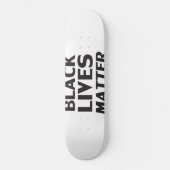 黒い命の物質 – スケートボード (正面)