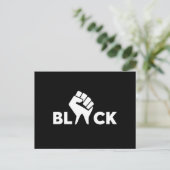 黒い命は黒く手で持つ シーズンポストカード (スタンド正面)