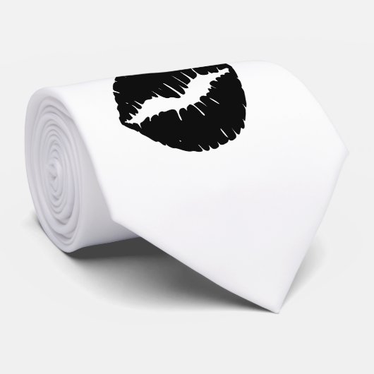 黒い唇 ネクタイ (ロール)