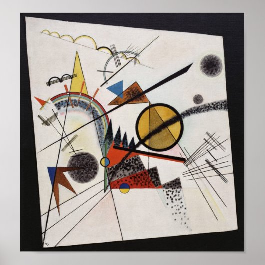 黒い四角に ポスター (正面)