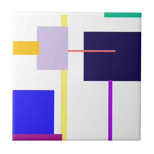 黒い四角 タイル (正面)