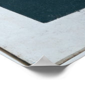 黒い四角 ポスター (角)