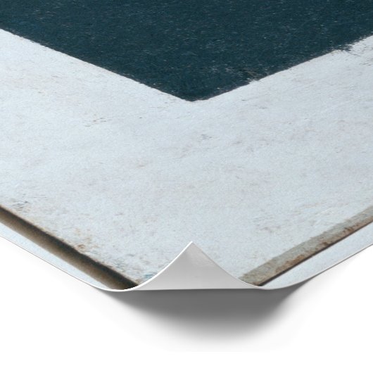 黒い四角 ポスター (角)