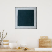 黒い四角 ポスター (キッチン)