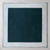 黒い四角 ポスター (正面)