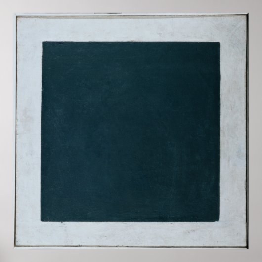 黒い四角 ポスター (正面)