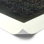 黒い四角 ポスター (角)