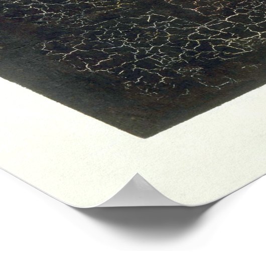 黒い四角 ポスター (角)