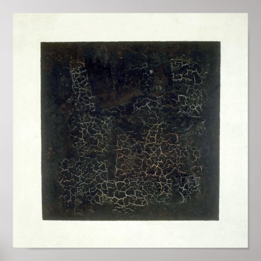 黒い四角 ポスター (正面)