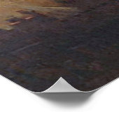 黒い土壌の向こうGeorge Lambert 1899 ポスター (角)