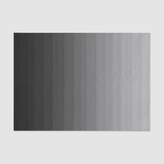 黒い垂直はティッシュペーパー衰退します 薄葉紙 (正面)