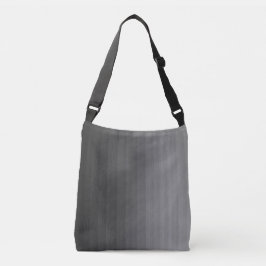 黒い垂直は衰退します クロスボディバッグ