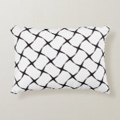 黒い塀 アクセントクッション (正面)