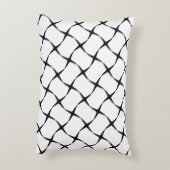 黒い塀 アクセントクッション (裏面(縦))