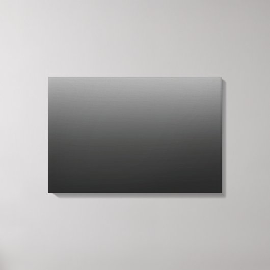 黒い壁紙 キャンバスプリント (正面)