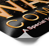 黒い壁$トレット ポスター (角)