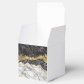 黒い大理石と金ゴールド かわいらし フェイバーボックス (オープン)