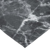 黒い大理石のテクスチャ テーブルクロス (アングル)