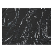 黒い大理石の宇宙 テーブルクロス (正面(横))