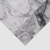 黒い大理石の白のストライプのアクリルの液体は注ぎます 薄葉紙 (詳細)