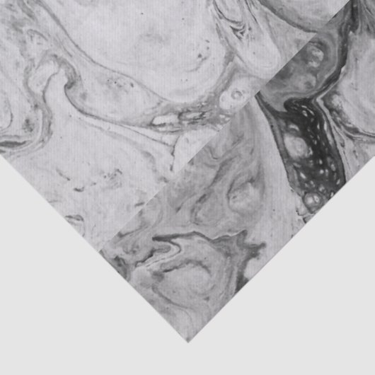 黒い大理石の白のストライプのアクリルの液体は注ぎます 薄葉紙 (詳細)