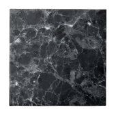 黒い大理石の質 タイル (正面)