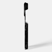 黒い大理石のiPhoneケース iPhoneケース (左側面)