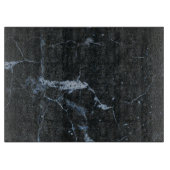 黒い大理石パターン カッティングボード (正面)