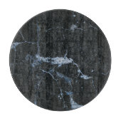 黒い大理石パターン カッティングボード (正面)