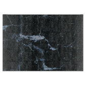 黒い大理石パターン カッティングボード (正面)