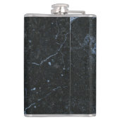 黒い大理石パターン フラスク (裏面)