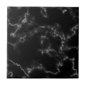 黒い大理石効果タイル タイル (正面)