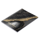 黒い大理石瑪瑙 ノートブック (左側)