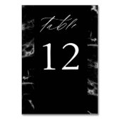 黒い大理石2テーブル番号 テーブルナンバー (裏面)