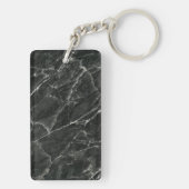 黒い大理石 キーホルダー (裏面)