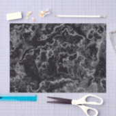 黒い大理石 薄葉紙 (クラフト)