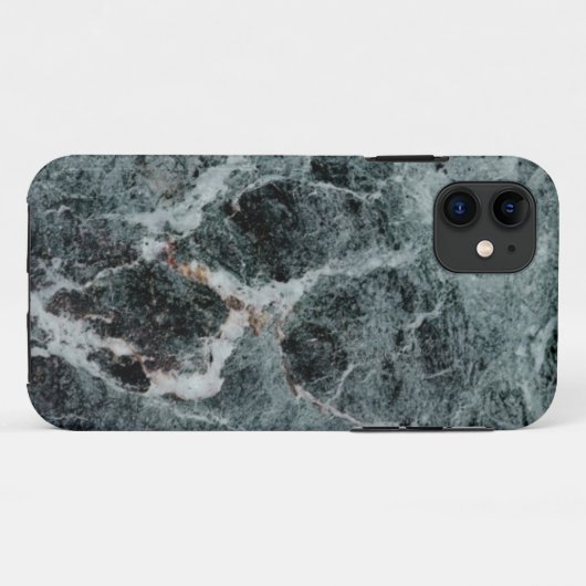 黒い大理石 Case-Mate iPhoneケース (裏面(横))