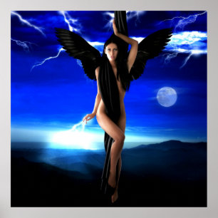 黒い天使,女神,シャーマンの女,シャクティ ポスター