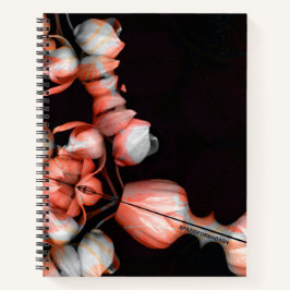 "黒い太陽から白いハート" ノートブック