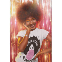 黒い女の子がかわいい