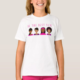 黒い女の子が君最高のだ Tシャツ