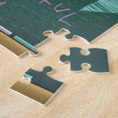 黒い女の子と前向き言葉 ジグソーパズル (側面)