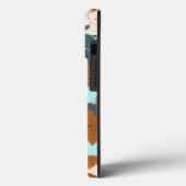 黒い女の子と白い女の子とのシームレスなパターン Case-Mate iPhoneケース (裏面 / 左)