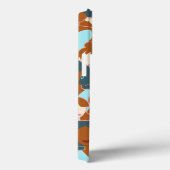 黒い女の子と白い女の子とのシームレスなパターン Case-Mate iPhoneケース (裏面 / 右)