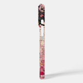 黒い女の子のカバーのタイルモザイク Case-Mate iPhoneケース (裏面 / 左)