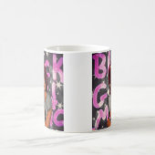 黒い女の子の魔法のマグ コーヒーマグカップ (中央)