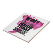 黒い女の子の魔法の断言 タイル (側面)